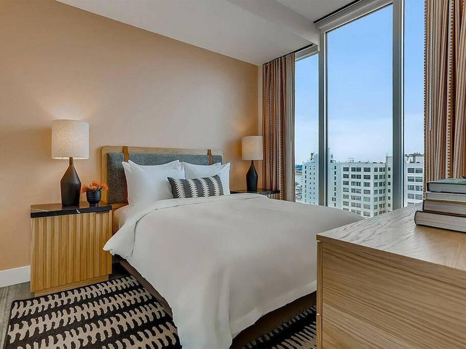 Top Floor High Rise 3 Bed Dtla Skyscraper Penthouse Los Angeles Exterior foto