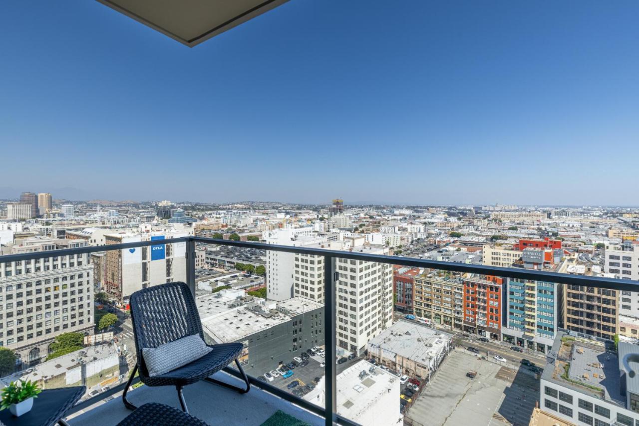 Top Floor High Rise 3 Bed Dtla Skyscraper Penthouse Los Angeles Exterior foto