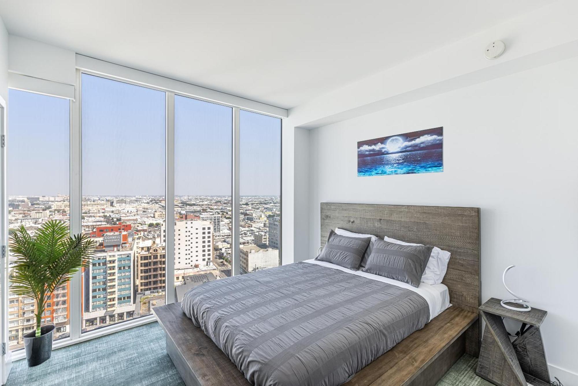 Top Floor High Rise 3 Bed Dtla Skyscraper Penthouse Los Angeles Exterior foto
