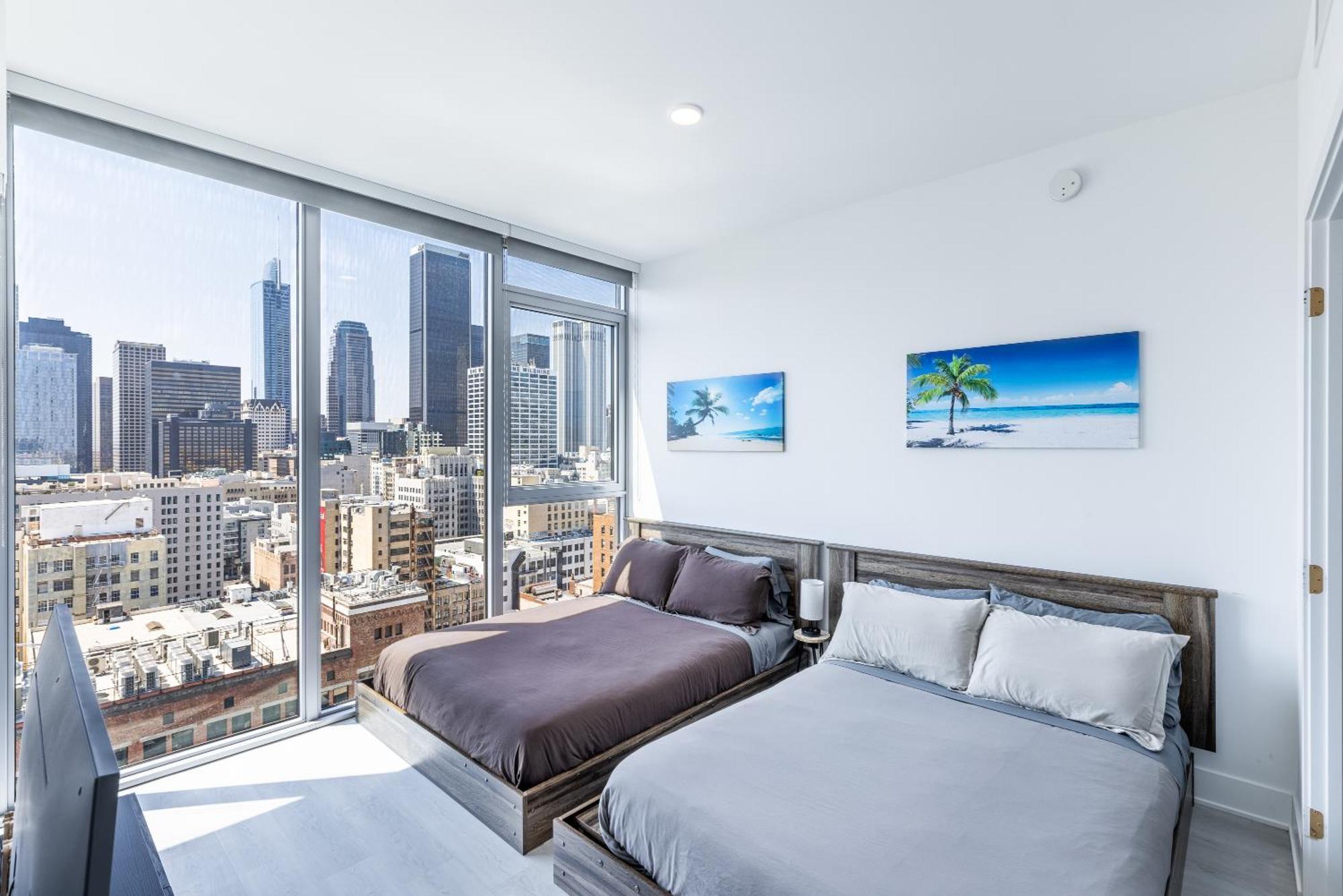 Top Floor High Rise 3 Bed Dtla Skyscraper Penthouse Los Angeles Exterior foto