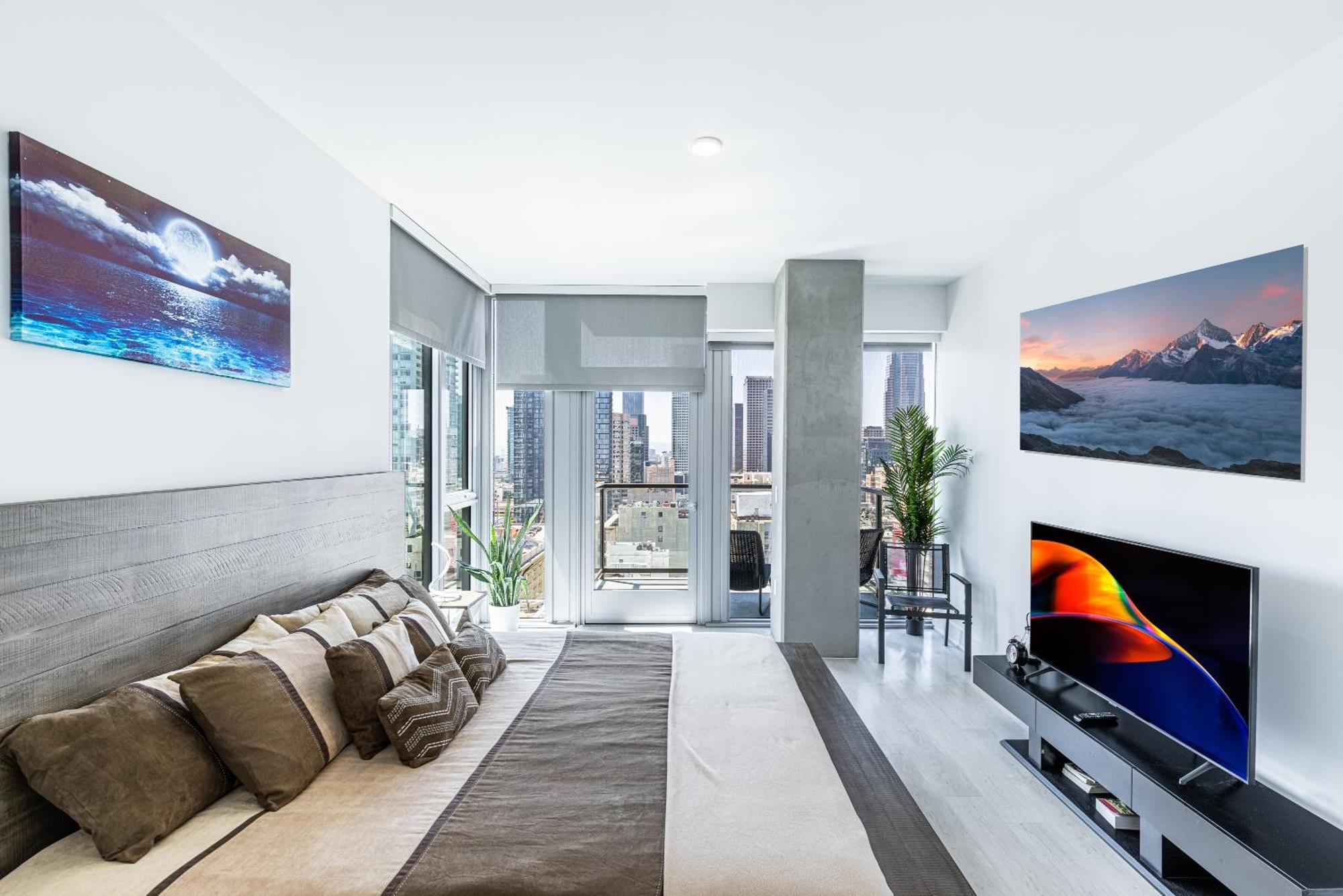 Top Floor High Rise 3 Bed Dtla Skyscraper Penthouse Los Angeles Exterior foto